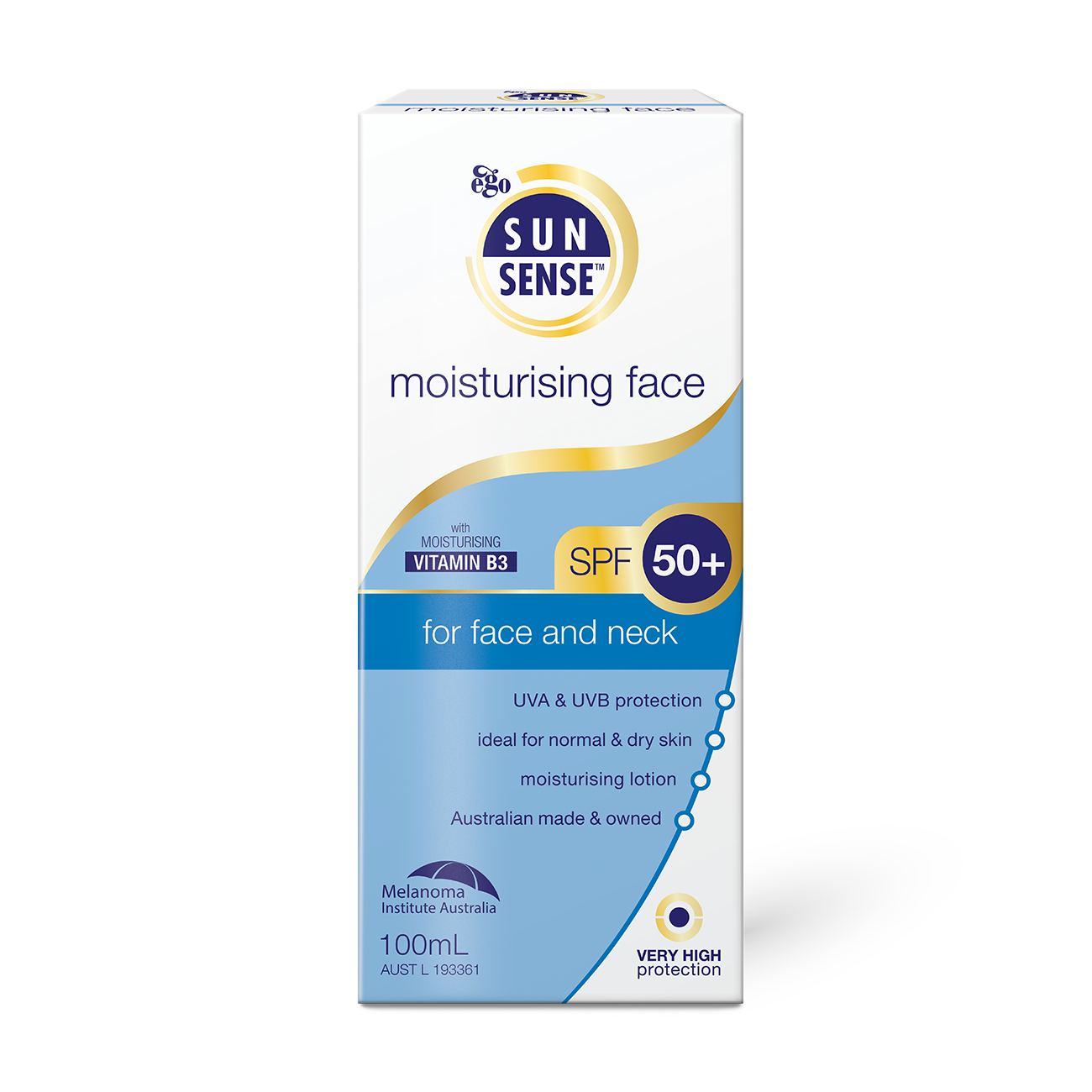 sunsense moisturising face review